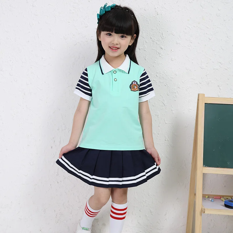 2018 Kindergarten Garden Kids Children's Day Summer Sports Set Primary School Dress | Детская одежда и обувь