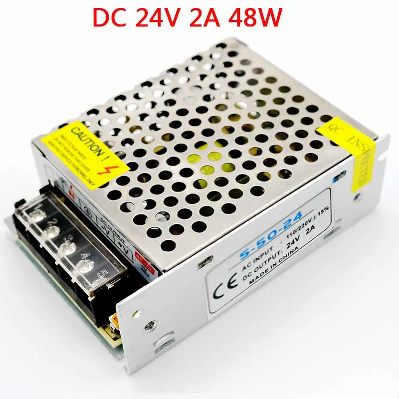Высокое качество AC110V-220V для DC24V 1A/2A/3A/5A/8.5A/10A/15A/20A переключатель Питание адаптер для 3528 5050 5630 Светодиодные полосы света