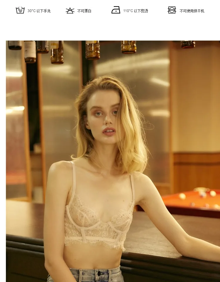 EASYSMALL, сексуальный бюстгальтер пуш-ап, нижнее белье, bralett, soutien gorge femme modis, нижнее белье, кулон, бриллиант, размера плюс, женские бюстгальтеры