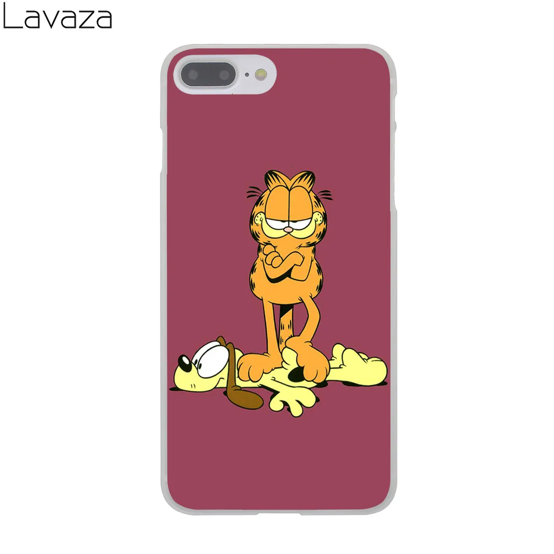 Lavaza Милый мультяшный Гарфилд 8Plus жесткий чехол для телефона iPhone XR X 11 Pro XS Max 8 7 6S 5 5S SE 4S 4 10 - Цвет: 11
