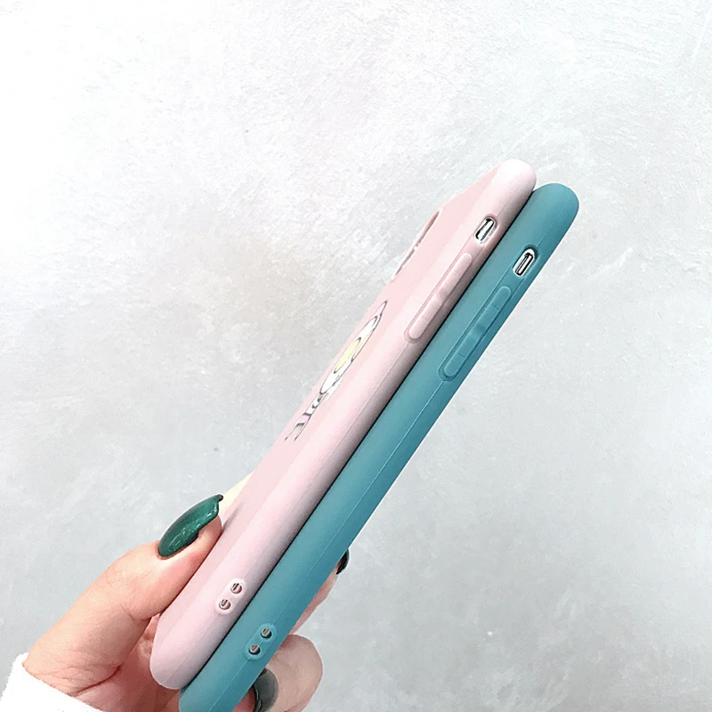 Чехол для телефона для iphone 7, чехол для iphone X, 7, 6, 8 Plus, чехол для iphone Xs Max, XR, милый мультяшный Мягкий ТПУ чехол на заднюю панель s, задняя крышка