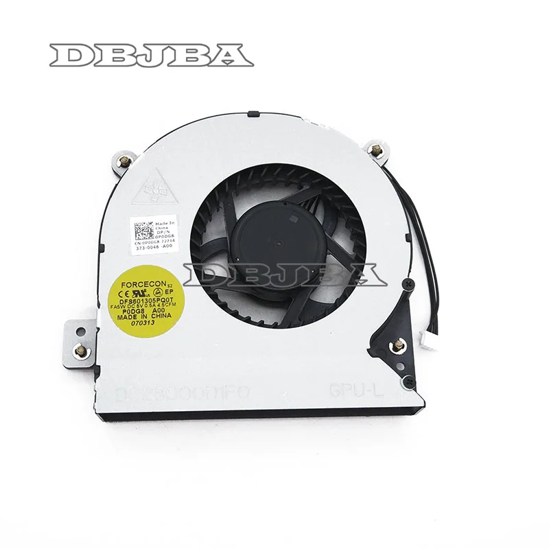 Новый охлаждающий вентилятор для Dell Alienware M18x R1 R2 R3 GPU DFS601305PQ0T P0DG8 R7H03 L