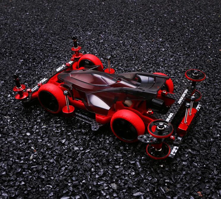 1/32 весы tiiya Mini 4WD гоночный автомобиль модель 95286 модифицированный Комплект