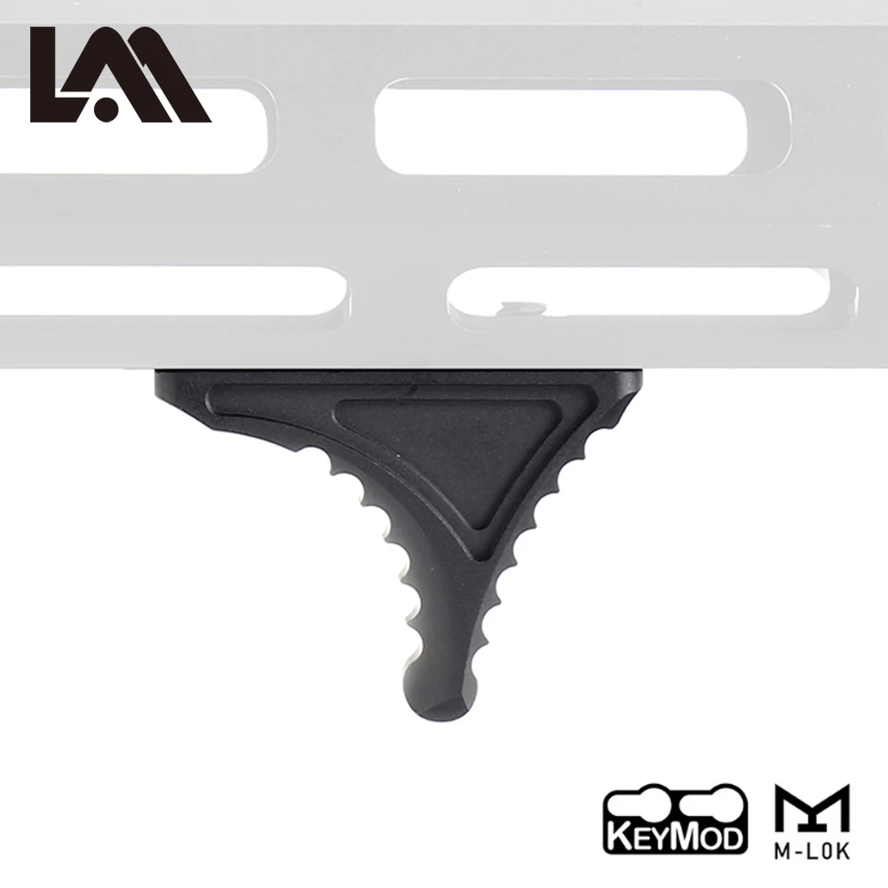 LAMBUL Keymod M-LOK Handstop Kit Angeled Foregrip аксессуары с направляющей Тактический Handguard для AR15 пистолет аксессуары