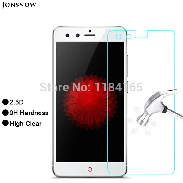 9H 2.5D пленка из закаленного стекла для ZTE Nubia Z11 Mini S/5 2 дюймов прозрачная