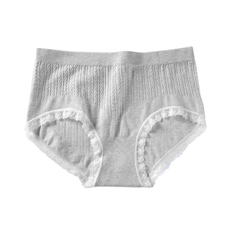 Amazon Hot Selling Pure Cotton Underwear Low Waist Women Lace Panties | Женская одежда