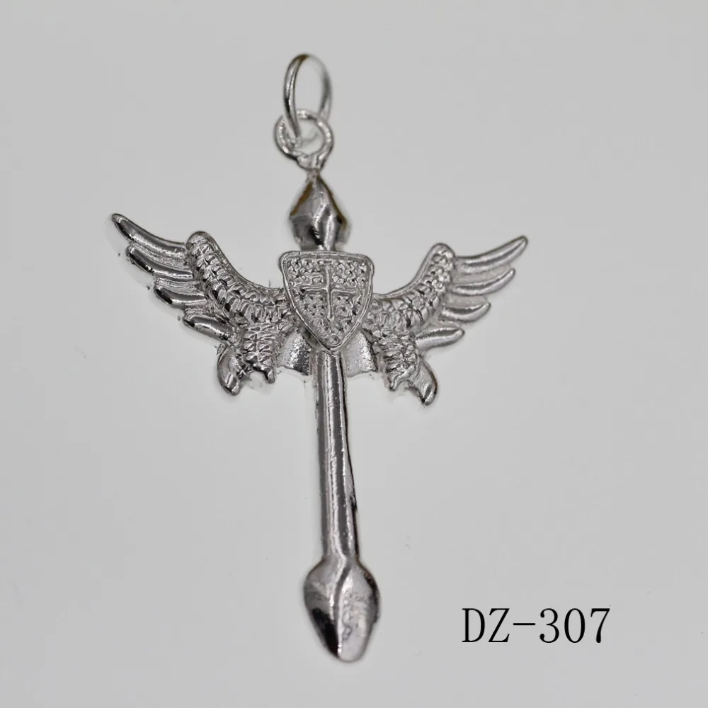 Женский кулон в виде ангельских крыльев Серебряный креста|silver angel wings|angel wing silver