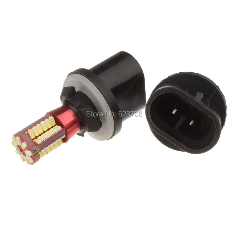 2 шт. H27W PGJ13 880 889 57 smd 3014 Светодиодные Автомобильные передние фары противотуманные