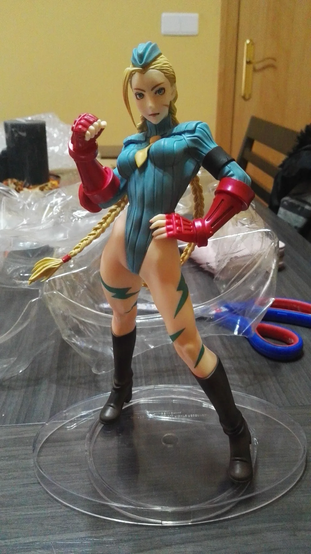22 см статуя Chun Li боевой костюм Камми белая ПВХ фигурка игрушка кукла рождественский подарок на день рождения