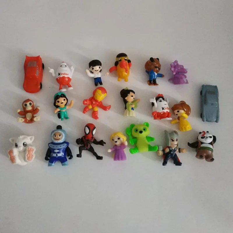 25 шт. аниме фигурка из ПВХ с изящным кукольным рисунком в виде маленького