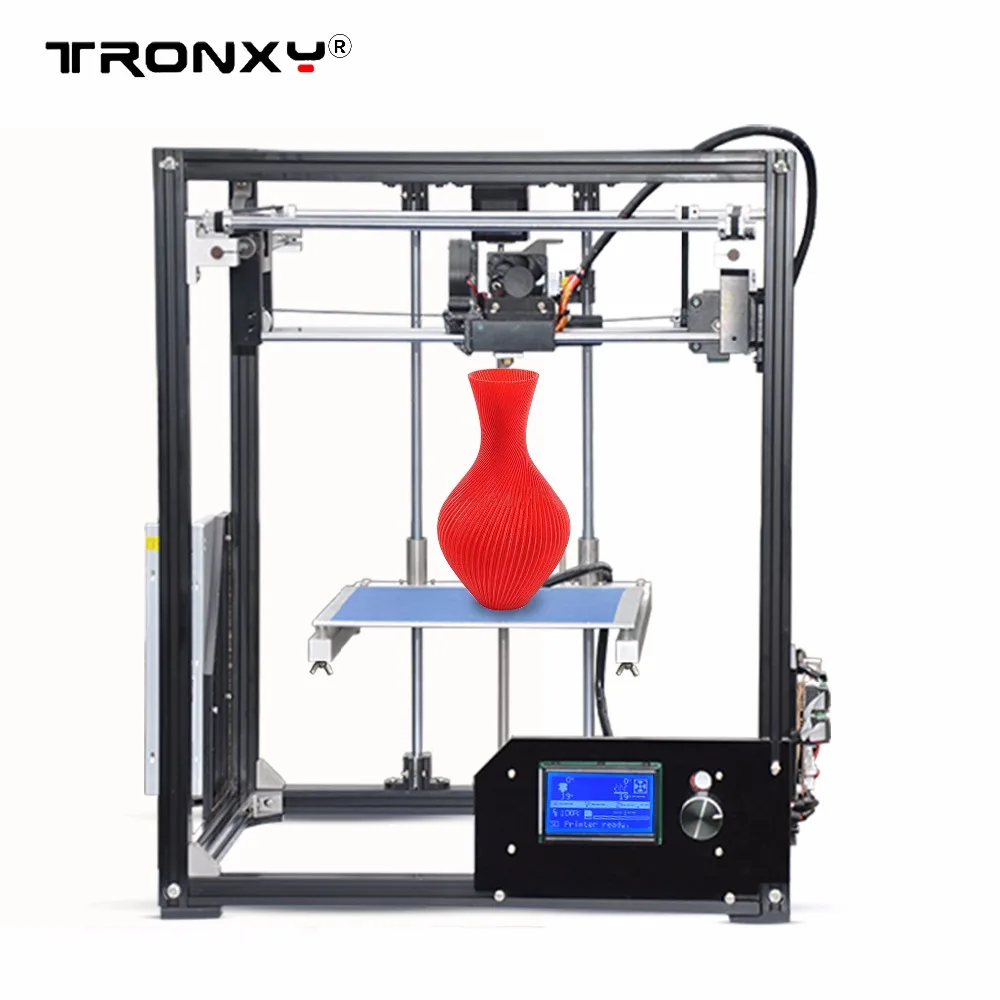Tronxy 3d Принтер Комплект металлический каркас Platfrom печать размер 210*210*280 мм ndustrial