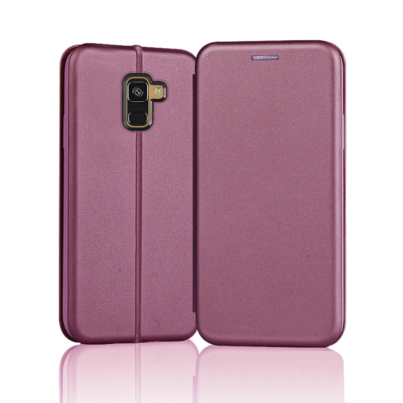 Кожаный чехол YueTuo, чехол, чехол для samsung galaxy A 6, A6, откидной Чехол 5,6 дюйма, чехол-книжка, Магнитный чехол s 360