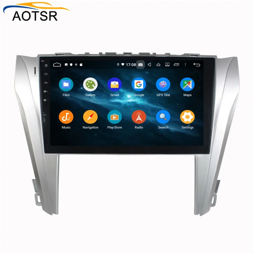 Автомобильный DVD плеер DSP 4 + 64G 2 din Android 9 0 для Toyota Camry 2014 2015 2016 2017 gps навигация стерео