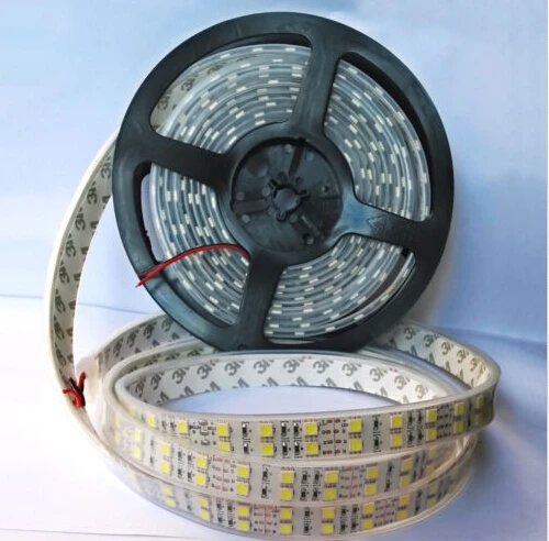 

15m/lot Super Bright 5050 SMD LED Strip 600led Warm White/Cool White DC12V Waterproof IP67 LED Flexible Strip