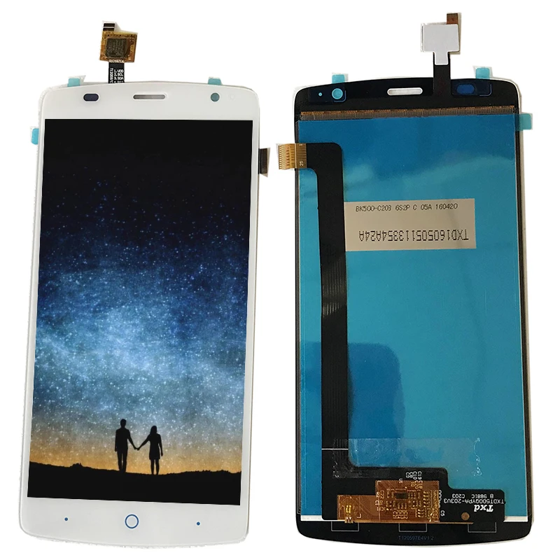 Высококачественный ЖК дисплей 5 0 дюйма для ZTE Blade L5 Plus кодирующий преобразователь