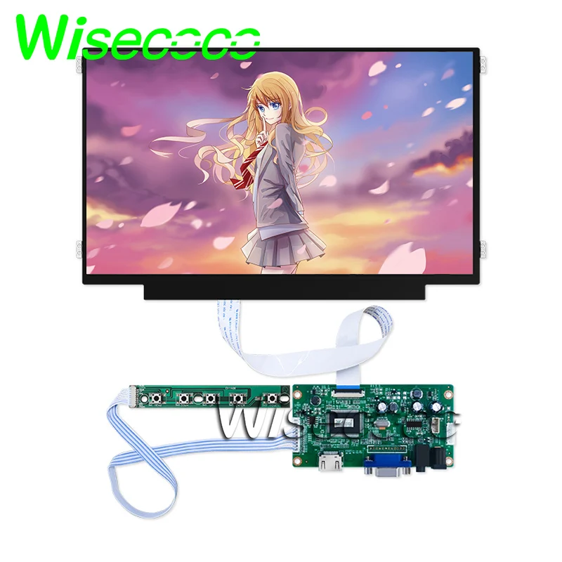 11,6 дюймов N116BCA-EA1 N116BCA-EB1 ips ЖК-экран с vga hdmi Плата для ПК ноутбук Настольный Матовый 1366*768 экран