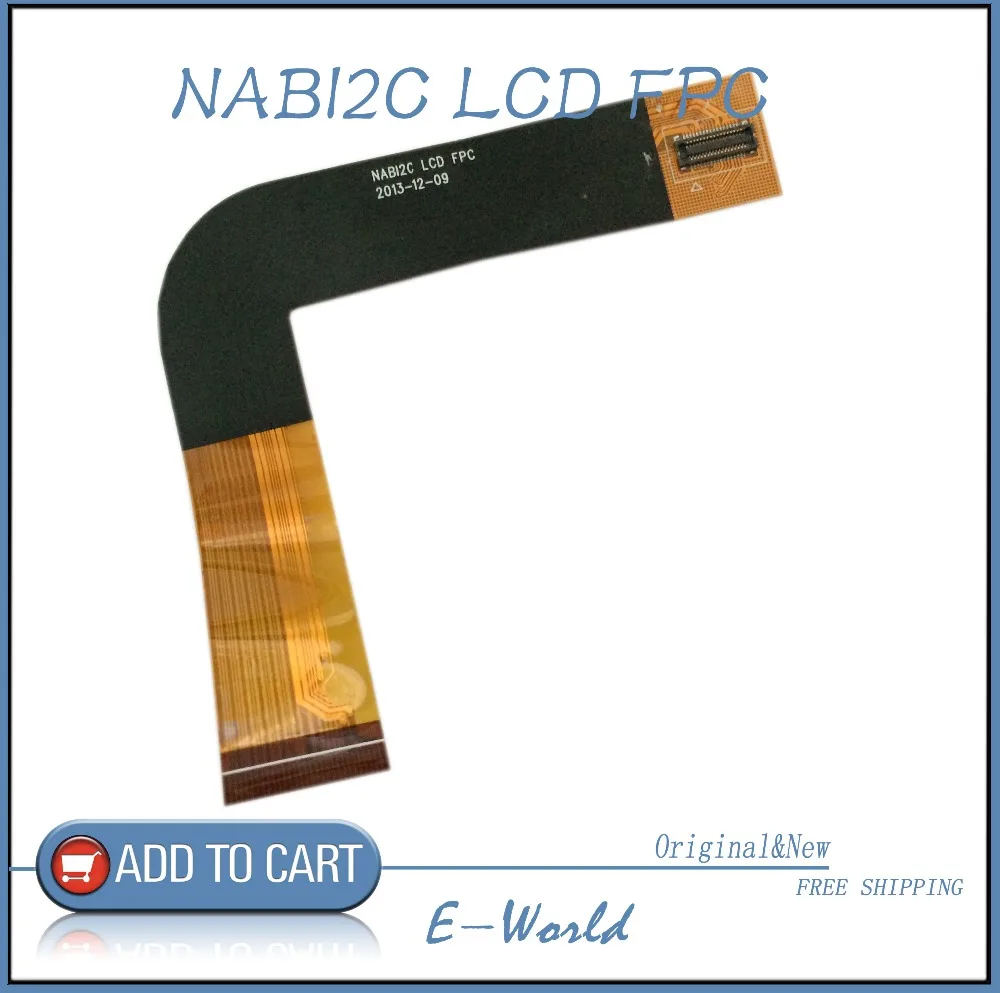 

Original LCD screen Cable NABI2C LCD FPC for tablet pc free shipping