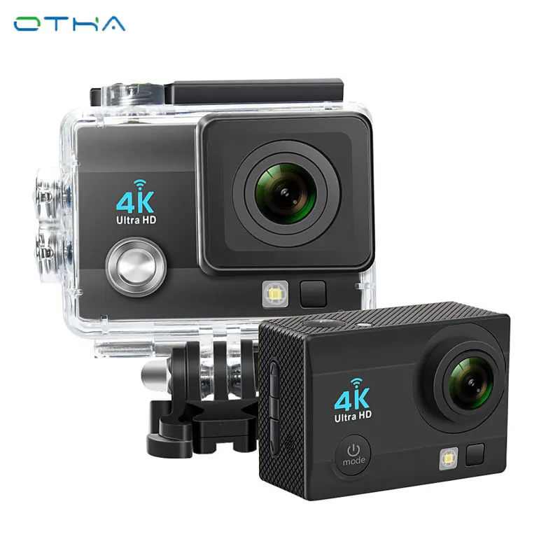 OTHA Экшн камера 4 K шлем спорта Head велосипед видео Камера Водонепроницаемый WI FI Full HD