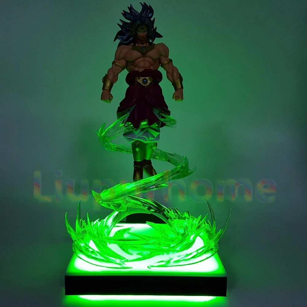 Dragon Ball Z Broly мощный Летающий светодиодный светильник база Рождественский Декор