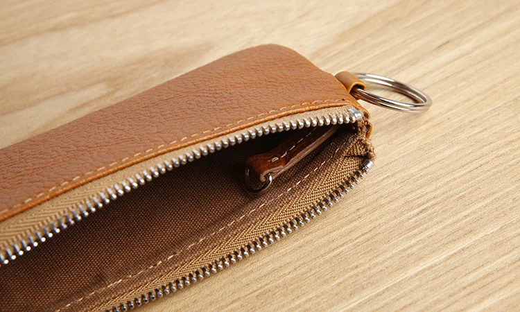 Мужской кошелек для ключей LAN из натуральной кожи чехол от известного бренда