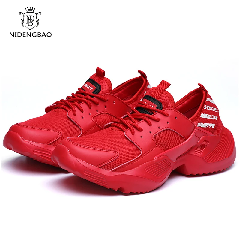2019 New Breathable Men's Chunky Sneakers Big Plus Size 39- 47 48 Men Casual Shoes Fashion Trend Super Lightweight | Обувь