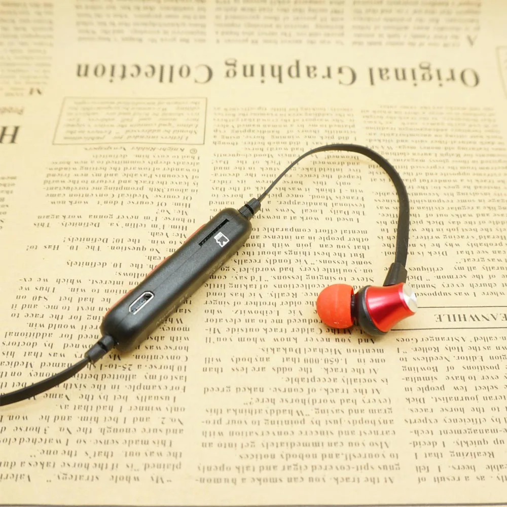 Магнитные Bluetooth-наушники Спортивная стереогарнитура с микрофоном беспроводные