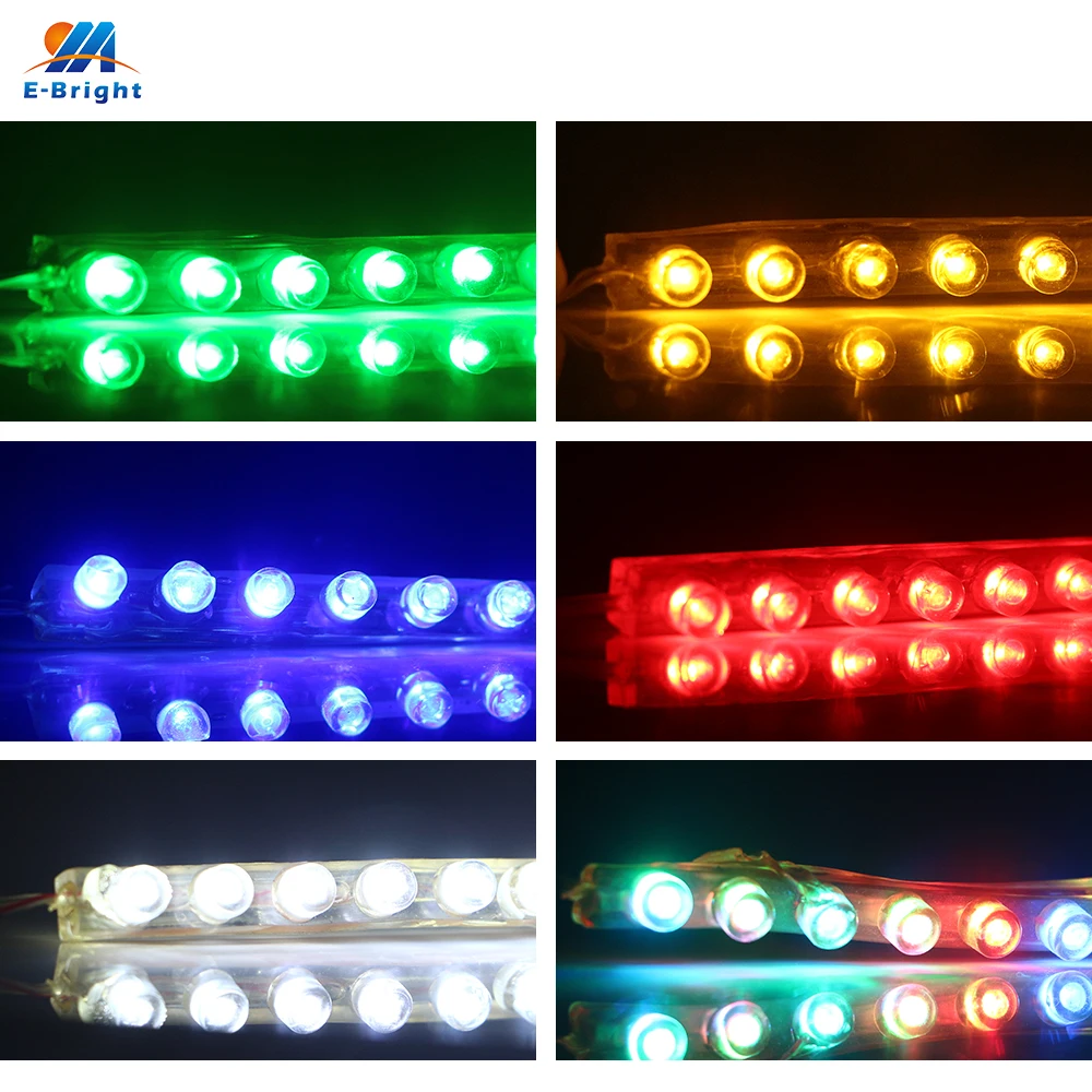 YM E Bright 10 шт./лот ПВХ 24/48 см Гибкие водонепроницаемые светодиоды светодиодные