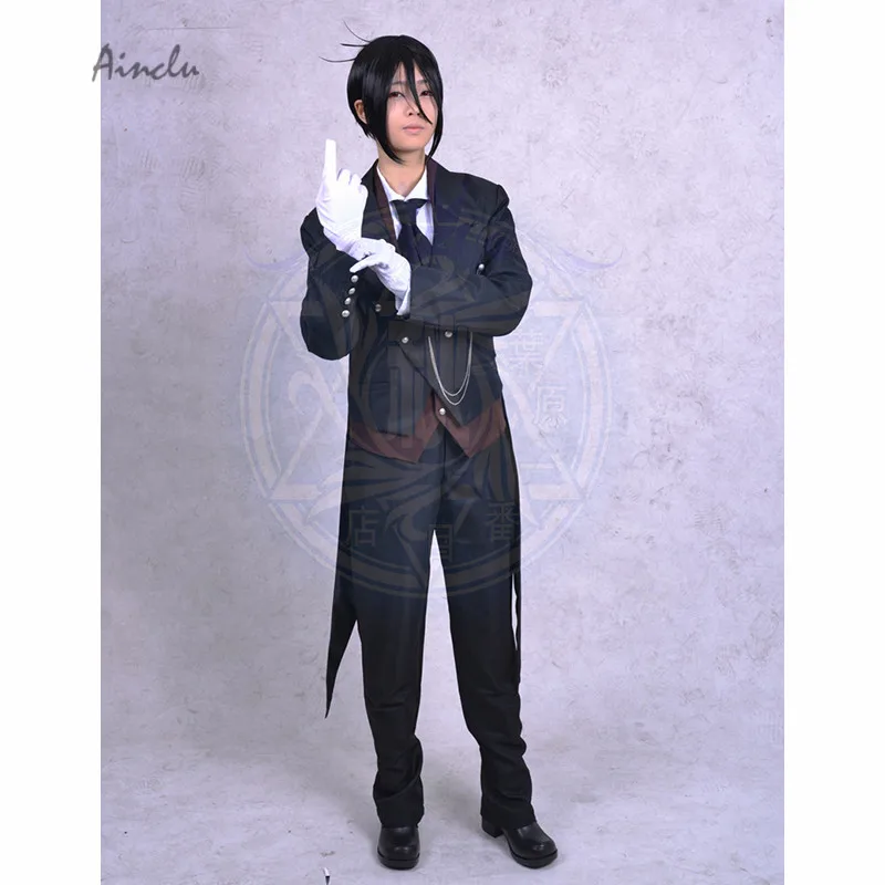Костюм для косплея Ainclu на заказ взрослых и детей аниме Себастьян михаелис