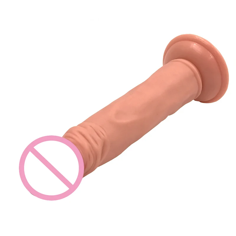 2017 реалистичный пенис кибер кожи мини дилдо (200*40 мм) с стакан на присоске секс