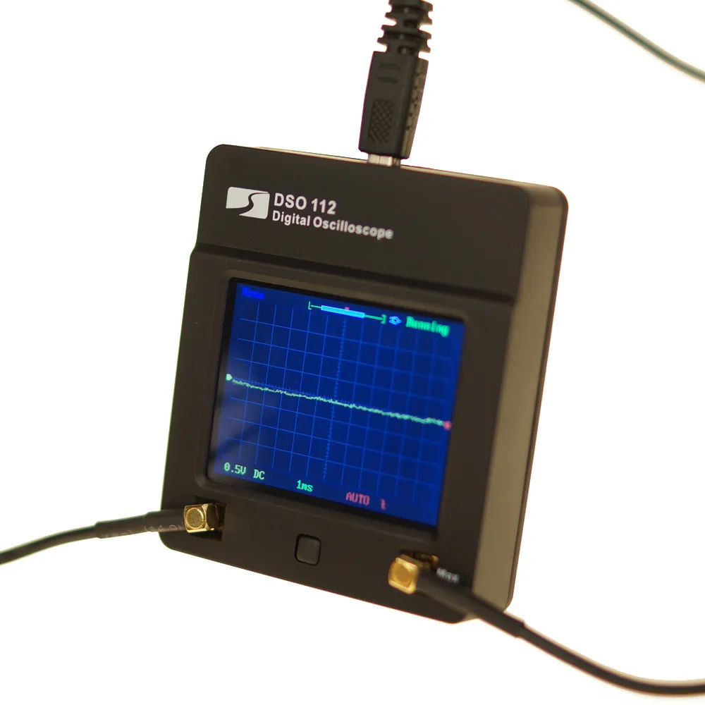 Argedo 2 МГц 5 Msps карманный мини цифровой осциллограф DSO112 сенсорный экран # BV296 @ SD |