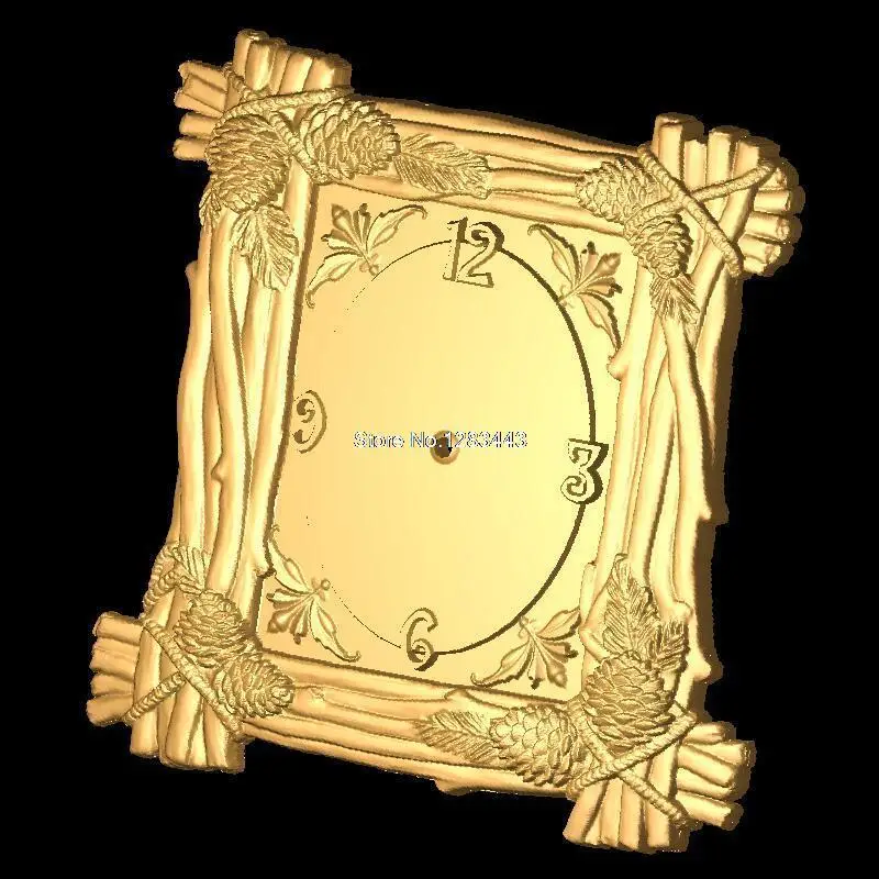 3D модель Clock_22 рельеф STL формат 3d рельef для ЧПУ в формате STL|3d model relief|stl modelsstl |