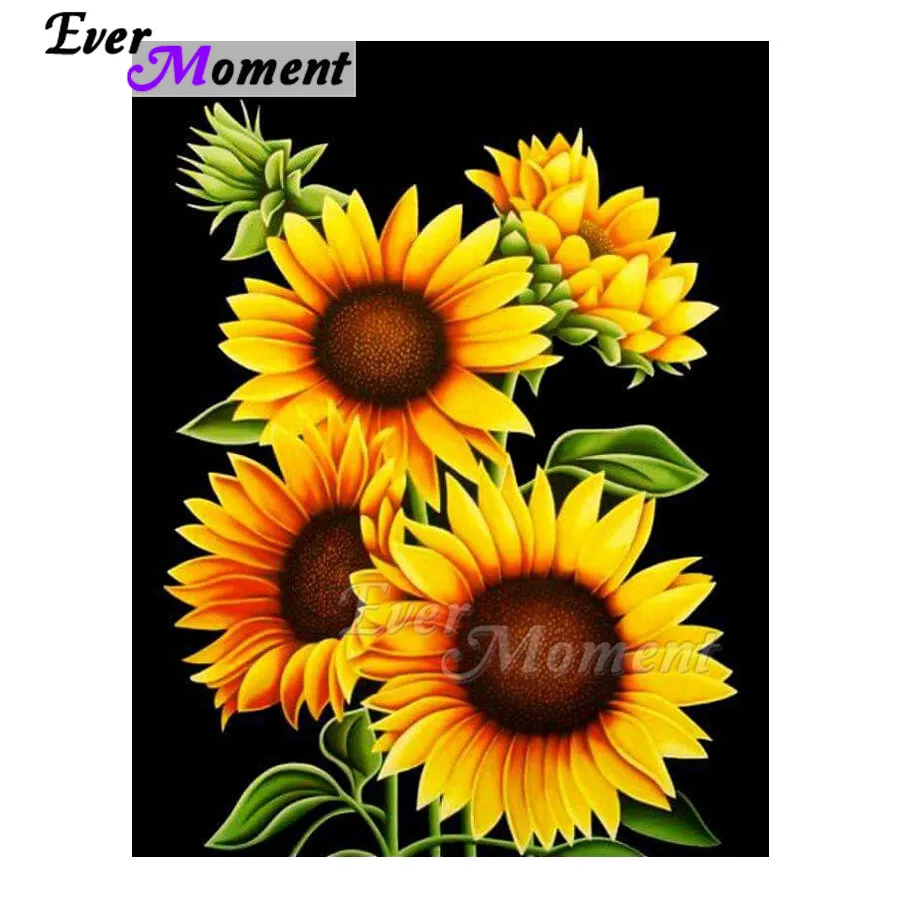 Алмазная живопись Стразы мозаика в виде подсолнуха украшение для дома алмазная