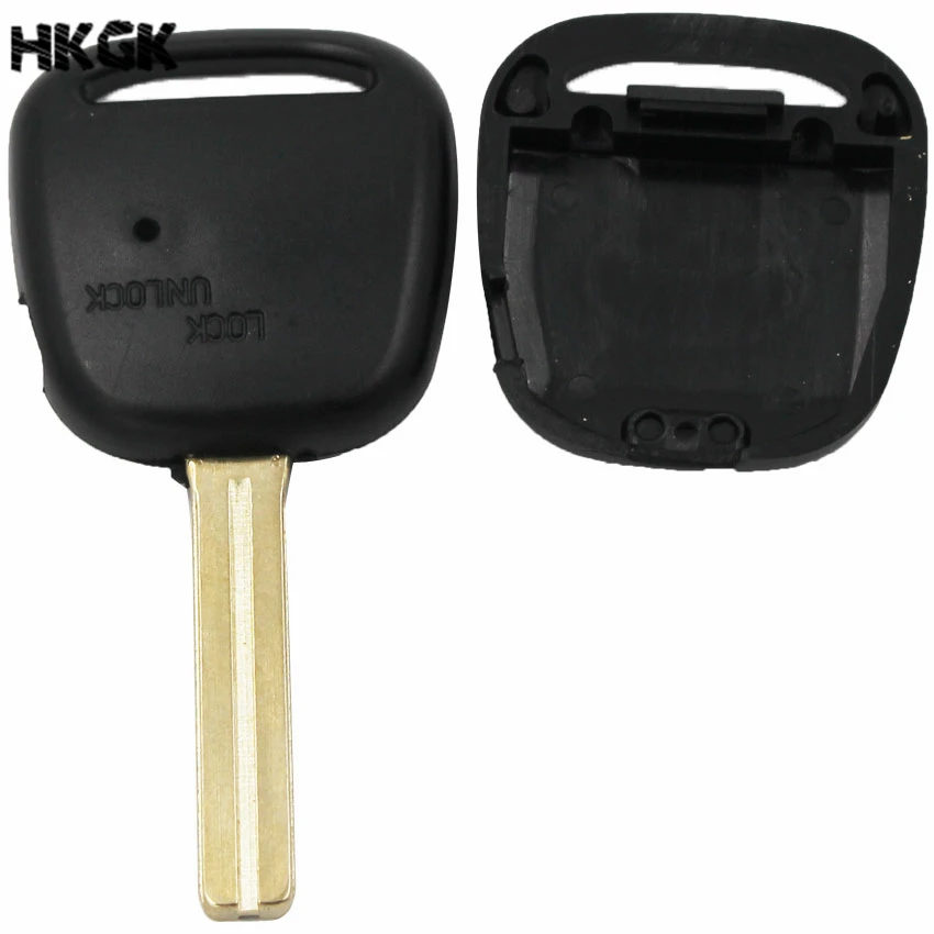 50pcs/New Remote Key Shell Case Smart Car Housing Side 1 Button for TOYOTA Blade Length 45mm TOY43 | Автомобили и мотоциклы