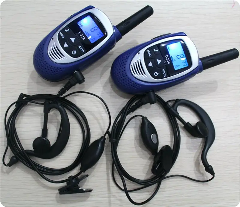 2 шт. портативные мини рации T228 FRS/GMRS 22 канала|uhf cb radio|walkie talkiemini walkie talkie |