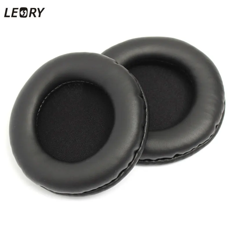 LEORY/1 пара черных мягких подушек для ушей, подушечка для ушей Pioneer Series HDJ 1000 2000, Сменные подушечки для наушников