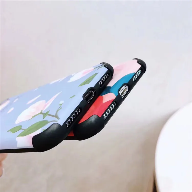 Ретро книги по искусству письмо цветок корейский чехол для iPhone X Xs XR XSmax 7 Puls 6 S 8