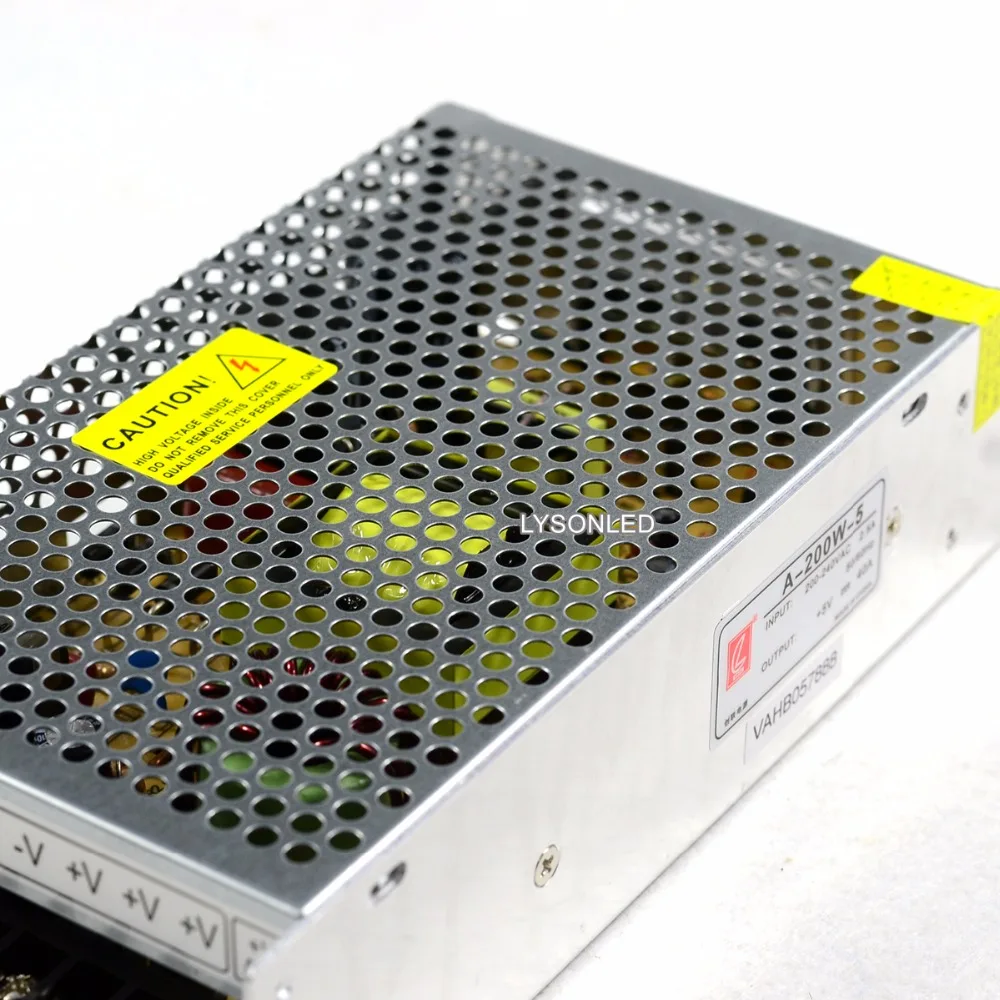 Chuangliang A-200-5 200W 5V 40A переключатель светодиодный Дисплей Питание высокое качество БП источник