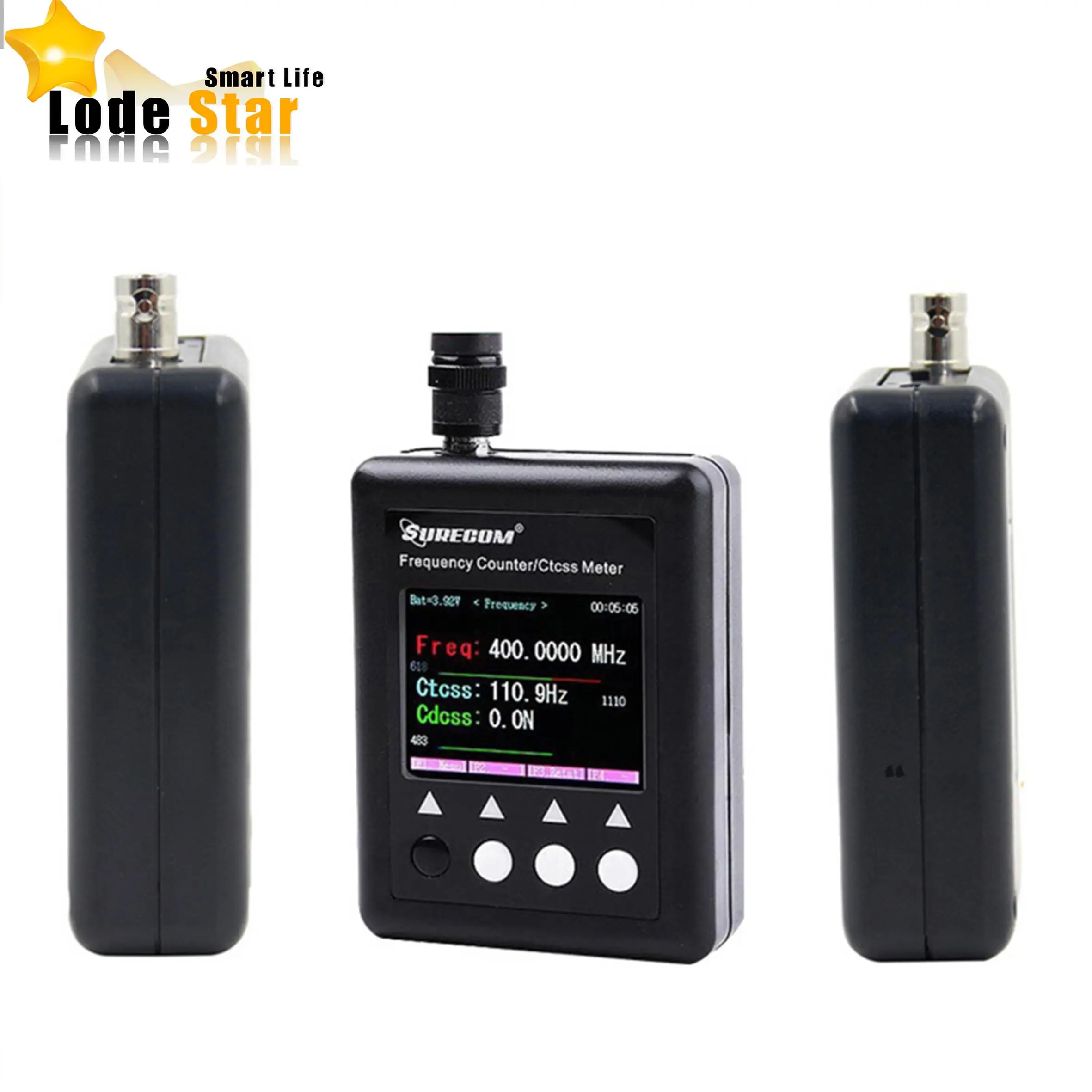 Новый портативный радиочастотный счетчик SF401 Plus walkie talkie измеритель частоты 27 МГц