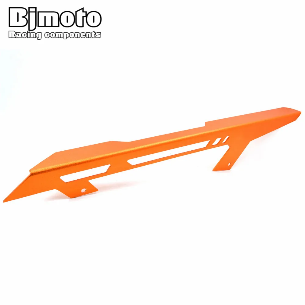 

BJMOTO Motorcycle CNC Aluminum Orange Chain Guard Cover For DUKE390 2013-2018 DUKE125 Duke200 Duke250 2017-2018