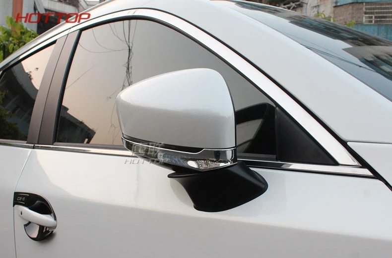 Для Mazda Cx-5 Cx5 KE 2012 2013 хром боковое зеркало заднего вида крышка отделка полосы заднего вида отделка украшения Аксессуары