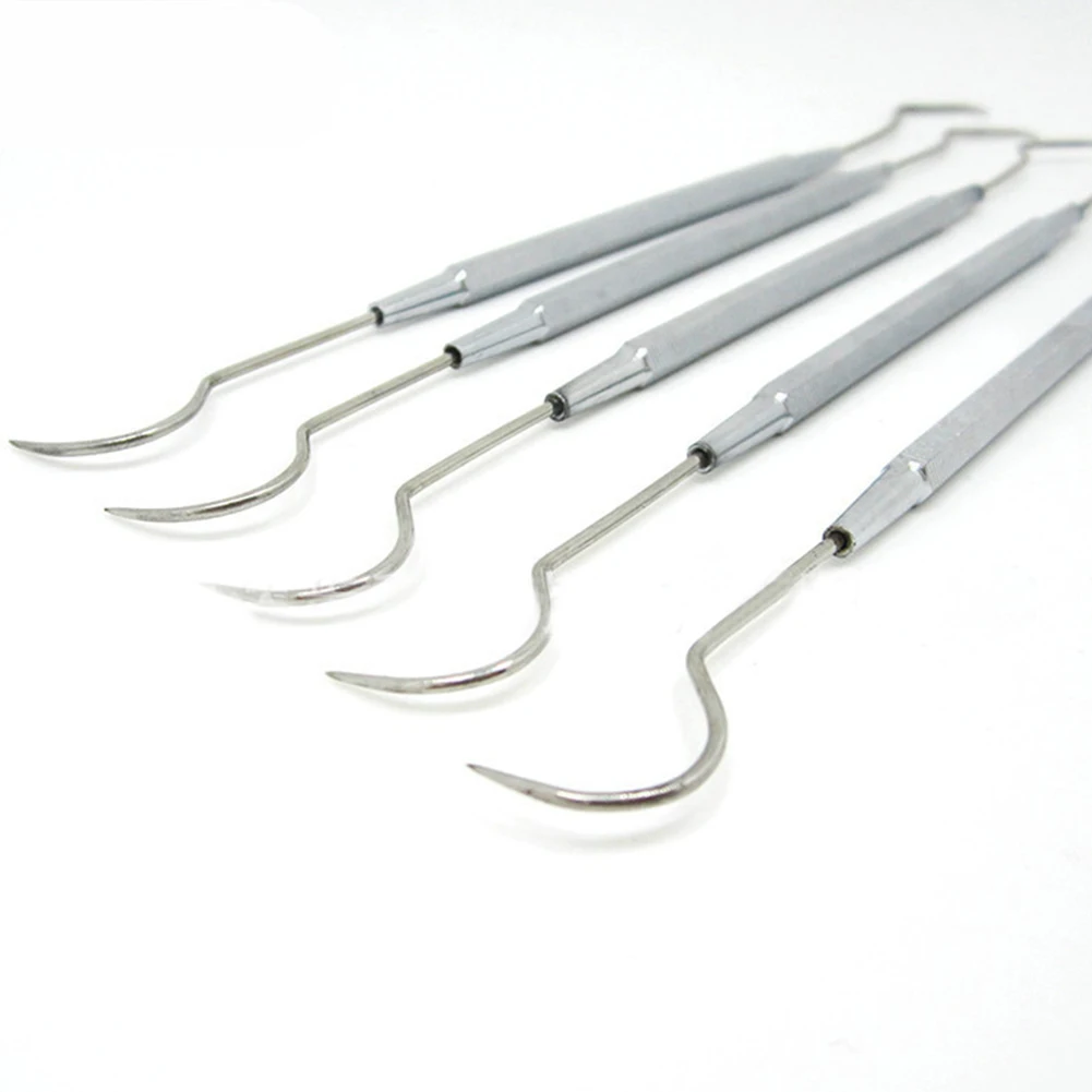Stainless Steel Double End Hook Tooth Probe Dental Teeth Clean Hygiene Toothpick | whitening products