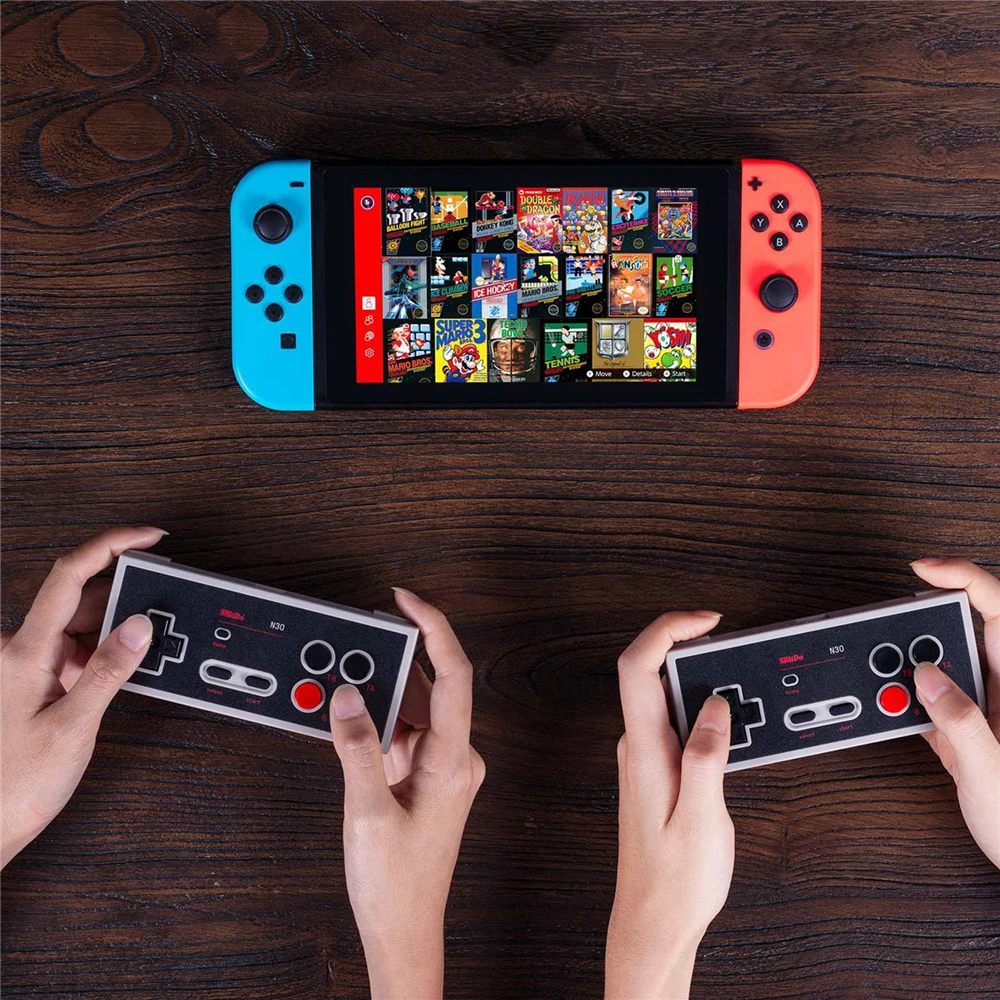 Для 8 bitdo N30 Bluetooth геймпад для Nintendo Switch онлайн игры геймпады паровой Android ПК MAC