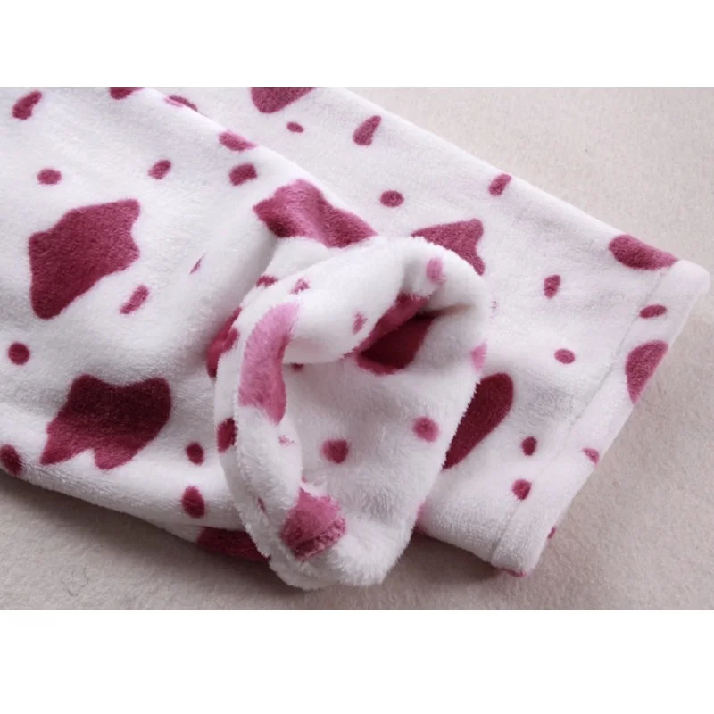 Зимние фланелевые пижамные комплекты для пар японские кимоно домашняя одежда в