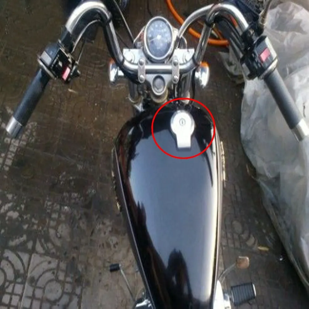 Мотоцикл Топливного Газа Бака Cap Замок С Двумя Ключами Для Yamaha XV125 XV250 Virago 400 535 750 1100