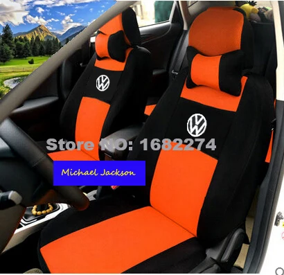 Universal Car Seat Covers For volkswagen vw passat Beetle Magotan polo golf tiguan jetta touareg mk4 sedan car accessories | Автомобили и