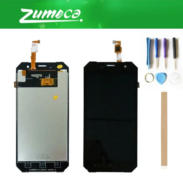 

1 шт./лот, высокое качество, 5,5 дюйма, для MyPhone Hammer Axe Pro, ЖК-дисплей, сенсорный экран, дигитайзер, черный цвет, с лентой и инструментом