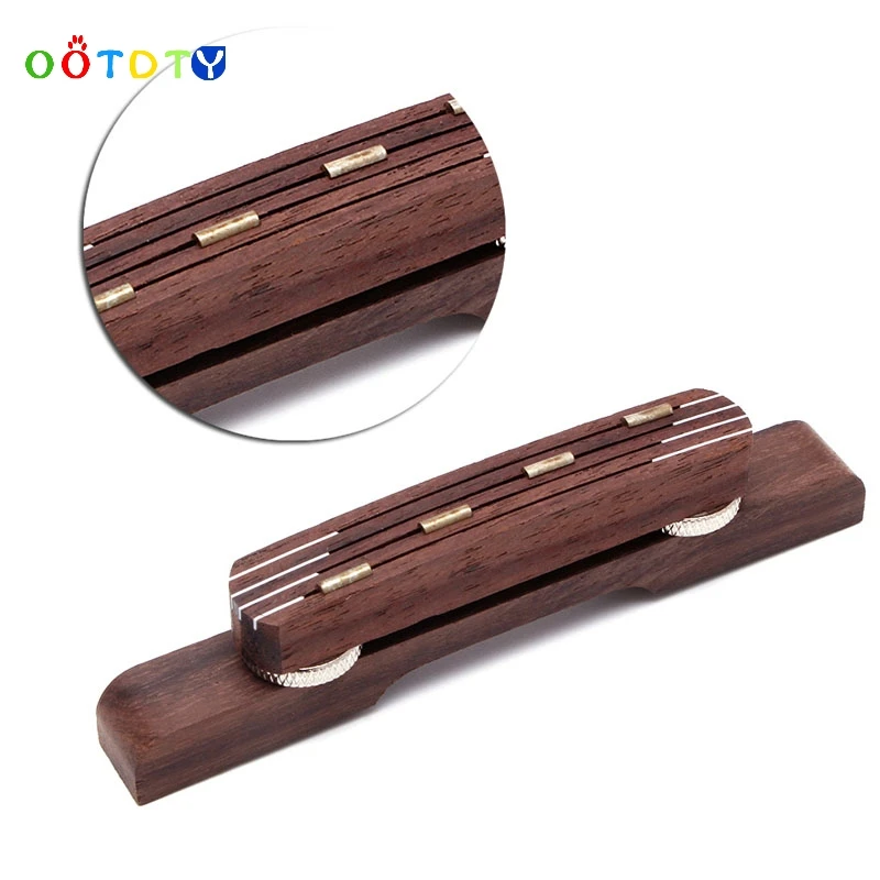 Запчасти для гитары прочный палисандр мостик мандолины hofner Bass регулируемый