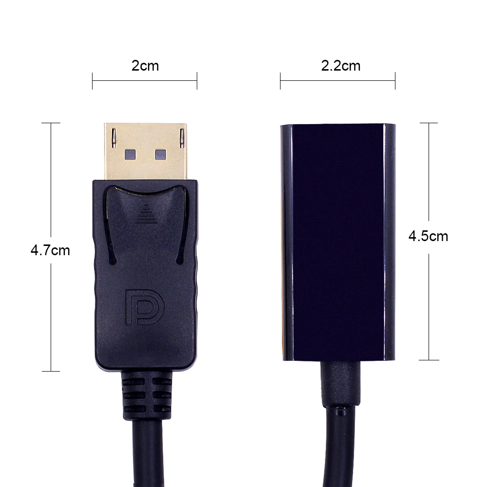 Адаптер DP к HDMI кабелю адаптер Mini Display Port to HDTV Папа мама поддержка 1080P для проектора
