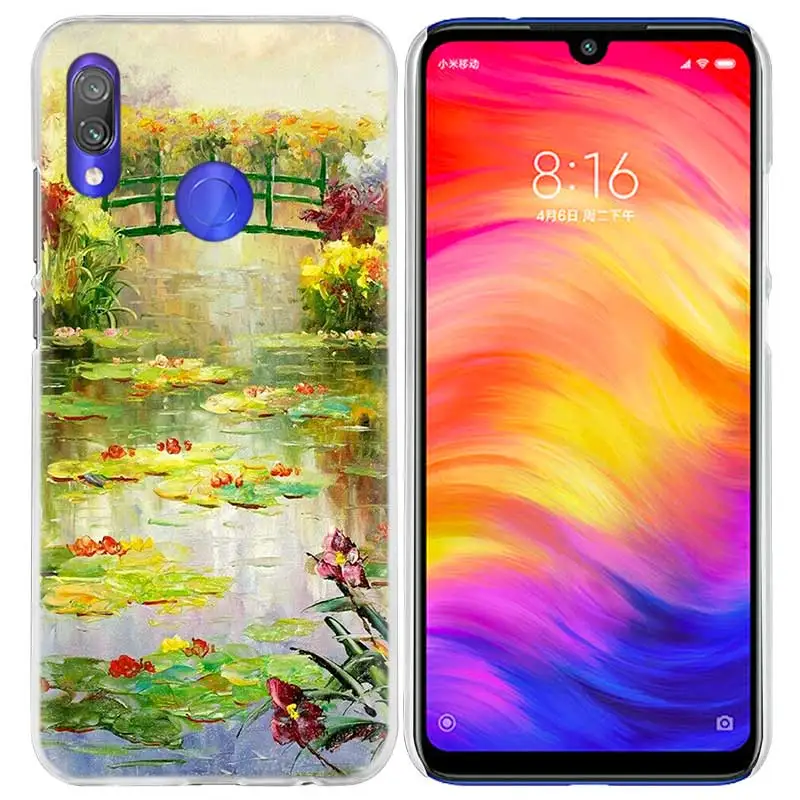 Чехол Ван Гога с ромашками для Xiao mi Red mi Go Note 7 6 6A Pro S2 5 5A 4X mi A1 A2 9 mi x 3 5G 8 lite Play F1 жесткий чехол для телефона из ПК