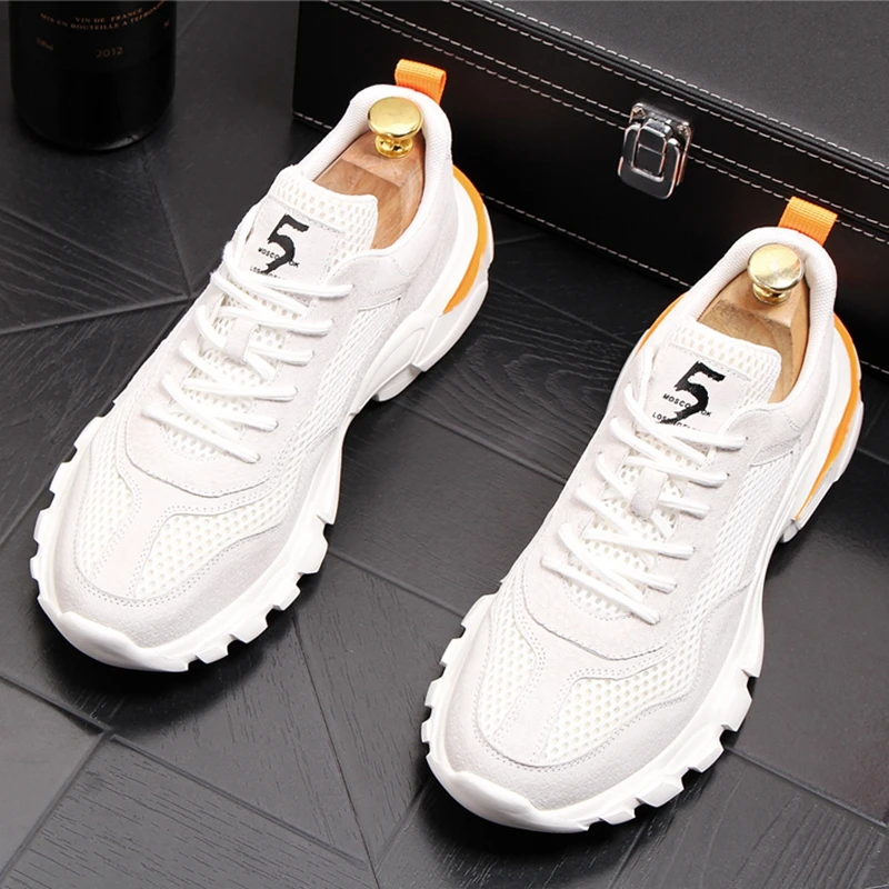 Кроссовки мужские Stephoes летние дышащие повседневные легкие на плоской подошве -